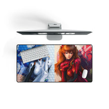 Load image into Gallery viewer, Rei and Asuka Mouse Pad (Desk Mat) On Desk
