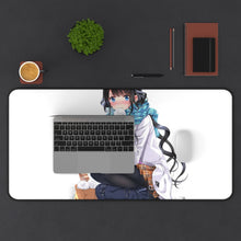 Load image into Gallery viewer, Masamune-kun&#39;s Revenge Aki Adagaki Mouse Pad (Desk Mat) With Laptop
