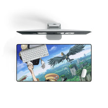 Load image into Gallery viewer, Magmel of the Sea Blue Mouse Pad (Desk Mat) On Desk

