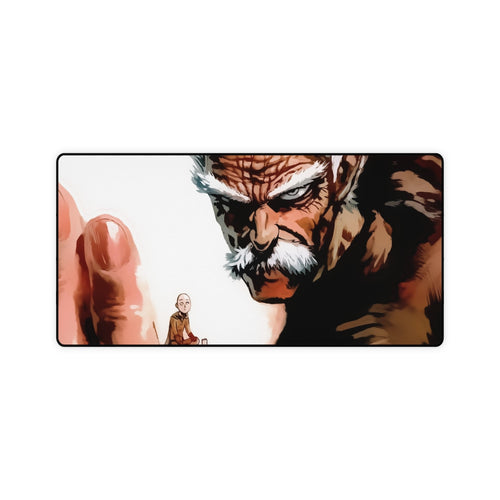 Saitama and Bang Mouse Pad (Desk Mat)