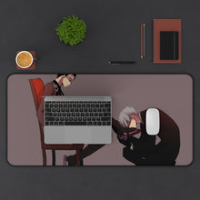 Load image into Gallery viewer, Yuri!!! On Ice Victor Nikiforov, Yuuri Katsuki Mouse Pad (Desk Mat) With Laptop
