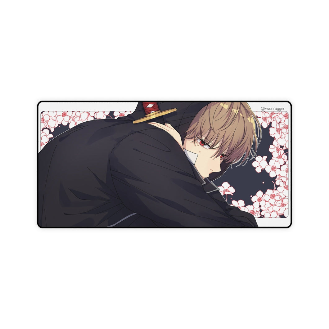 Gintama Okita Sougo Mouse Pad (Desk Mat)