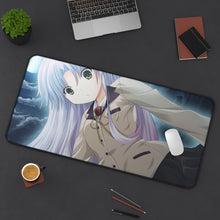 Load image into Gallery viewer, Angel Beats! Kanade Tachibana Mouse Pad (Desk Mat) On Desk
