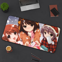 Load image into Gallery viewer, The Melancholy Of Haruhi Suzumiya Mouse Pad (Desk Mat) On Desk
