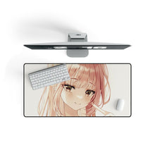 Load image into Gallery viewer, Anime Girl Mouse Pad (Desk Mat) On Desk

