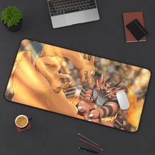 Load image into Gallery viewer, Anime Pokémon Mouse Pad (Desk Mat) On Desk
