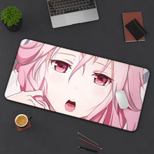Load image into Gallery viewer, Guilty Crown Inori Yuzuriha Mouse Pad (Desk Mat) On Desk
