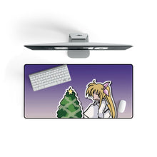 Load image into Gallery viewer, Magical Girl Lyrical Nanoha Mouse Pad (Desk Mat) On Desk
