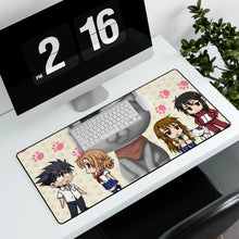 Load image into Gallery viewer, Nyan Koi! Mouse Pad (Desk Mat) With Laptop
