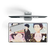 Load image into Gallery viewer, Koe No Katachi Mouse Pad (Desk Mat) On Desk
