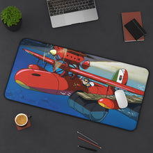 Load image into Gallery viewer, Porco Rosso Mouse Pad (Desk Mat) On Desk
