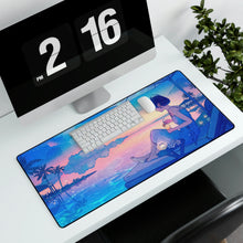 Load image into Gallery viewer, Anime Girl Beach Resort Mouse Pad (Desk Mat)
