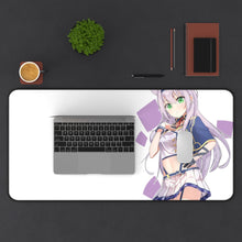 Load image into Gallery viewer, Rokudenashi Majutsu Koushi To Akashic Records Sistine Fibel Mouse Pad (Desk Mat) With Laptop
