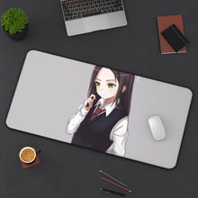 Load image into Gallery viewer, Anime Girl Mouse Pad (Desk Mat) On Desk

