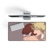 Load image into Gallery viewer, My Hero Academia Katsuki Bakugou Mouse Pad (Desk Mat) On Desk
