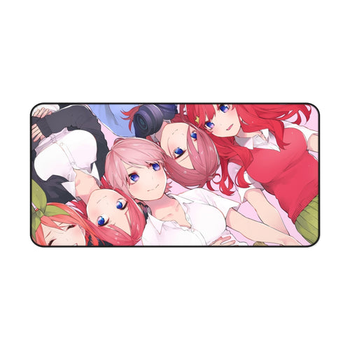 The Quintessential Quintuplets Miku Nakano, Itsuki Nakano, Nino Nakano, Yotsuba Nakano, Ichika Nakano Mouse Pad (Desk Mat)