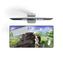 Load image into Gallery viewer, Girls und Panzer Mouse Pad (Desk Mat) On Desk
