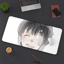 Load image into Gallery viewer, Tokyo Ghoul Ken Kaneki Mouse Pad (Desk Mat) On Desk
