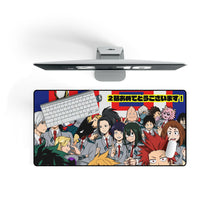Load image into Gallery viewer, My Hero Academia Izuku Midoriya, Katsuki Bakugou, All Might, Tenya Iida, Shouta Aizawa Mouse Pad (Desk Mat) On Desk
