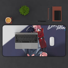 Load image into Gallery viewer, Zero Two and Hiro Mouse Pad (Desk Mat) With Laptop
