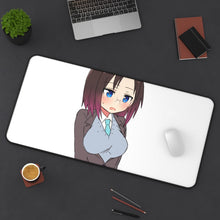 Load image into Gallery viewer, Miss Kobayashi&#39;s Dragon Maid Elma, Kobayashi San Chi No Maid Dragon Mouse Pad (Desk Mat) On Desk
