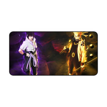 Load image into Gallery viewer, Sasuke and Naruto Mouse Pad (Desk Mat)
