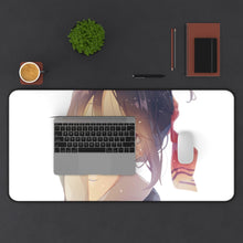Load image into Gallery viewer, Kaguya Shinomiya Mouse Pad (Desk Mat) With Laptop
