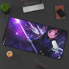Load image into Gallery viewer, Accel World Kuroyukihime Mouse Pad (Desk Mat) On Desk
