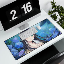 Load image into Gallery viewer, Anime Girl Mouse Pad (Desk Mat) With Laptop

