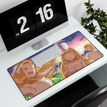 Load image into Gallery viewer, Maquia: When the Promised Flower Blooms Mouse Pad (Desk Mat) With Laptop
