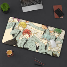 Load image into Gallery viewer, Kuroko&#39;s Basketball Tetsuya Kuroko, Daiki Aomine, Atsushi Murasakibara Mouse Pad (Desk Mat) On Desk
