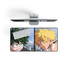 Load image into Gallery viewer, My Hero Academia Izuku Midoriya, Katsuki Bakugou Mouse Pad (Desk Mat) On Desk
