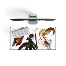 Load image into Gallery viewer, Silica, Kirito and Asuna Mouse Pad (Desk Mat)
