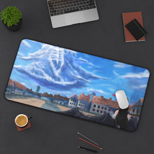 Load image into Gallery viewer, Overlord Albedo Mouse Pad (Desk Mat) On Desk
