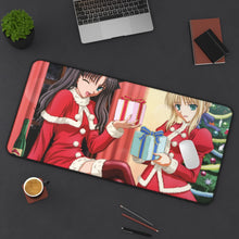 Load image into Gallery viewer, Rin Tohsaka, Saber (Fate Series) Mouse Pad (Desk Mat) On Desk
