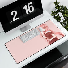 Load image into Gallery viewer, Mirai Nikki Yuno Gasai Mouse Pad (Desk Mat) With Laptop
