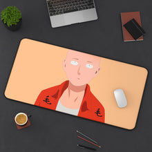 Load image into Gallery viewer, One-Punch Man - Saitama | All done by me Mouse Pad (Desk Mat) On Desk
