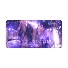 Load image into Gallery viewer, Blue Exorcist Mouse Pad (Desk Mat)
