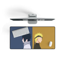 Load image into Gallery viewer, Naruto and Sasuke wallpaper Mouse Pad (Desk Mat) On Desk
