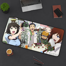 Load image into Gallery viewer, Steins;Gate Mouse Pad (Desk Mat) On Desk
