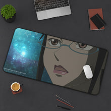 Load image into Gallery viewer, Darker Than Black Misaki Kirihara Mouse Pad (Desk Mat) On Desk
