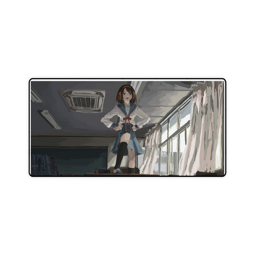 The Melancholy Of Haruhi Suzumiya Mouse Pad (Desk Mat)