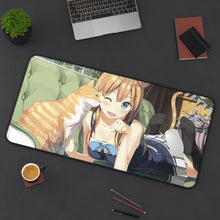 Load image into Gallery viewer, Anime Original Mouse Pad (Desk Mat) On Desk
