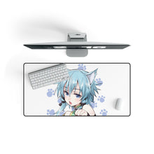 Load image into Gallery viewer, Shinon Mouse Pad (Desk Mat) On Desk

