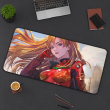 Load image into Gallery viewer, Neon Genesis Evangelion Mouse Pad (Desk Mat) On Desk
