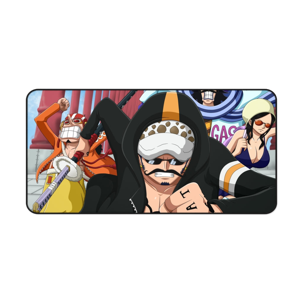 Trafalgar Law,Nico Robin,Usopp and Caesar Mouse Pad (Desk Mat
