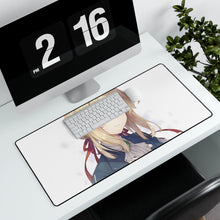 Load image into Gallery viewer, Violet Evergarden Mouse Pad (Desk Mat) With Laptop
