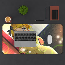 Load image into Gallery viewer, Love Live! Hanayo Koizumi Mouse Pad (Desk Mat) With Laptop

