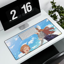 Load image into Gallery viewer, Maquia: When the Promised Flower Blooms Mouse Pad (Desk Mat) With Laptop
