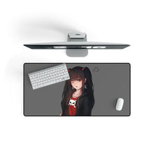 Load image into Gallery viewer, Anime Girl Mouse Pad (Desk Mat) On Desk
